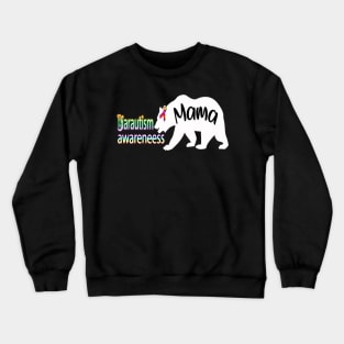 Autism Awareness T-ShirtMama Bear Autism Awareness Crewneck Sweatshirt